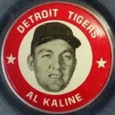 1969 MLBPA Pins Al Kaline # Baseball Card