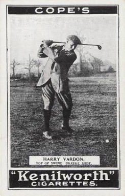 1923 Cope Brothers & Co. Golf Strokes Harry Vardon #5 Golf Card