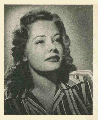 1948 Bowman Movie Stars Jane Greer #29 Non-Sports Card