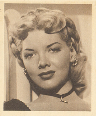 1948 Bowman Movie Stars Barbara Lawrence #23 Non-Sports Card
