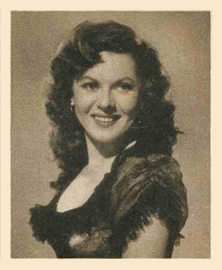 1948 Bowman Movie Stars Adrian Booth #4 Non-Sports Card