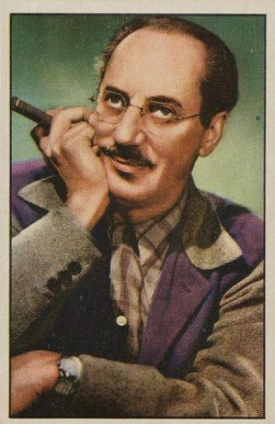1952 T V & Radio NBC Groucho Marx #19 Non-Sports Card