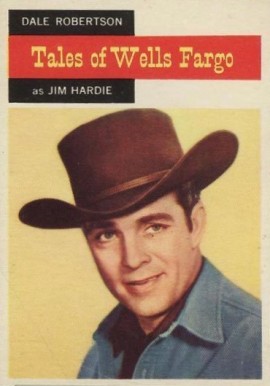 1958 T.V. Westerns Robertson as Hardy #57 Non-Sports Card
