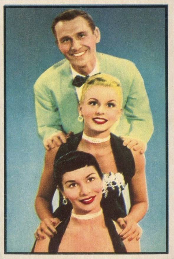 1953 TV & Radio NBC The Hamilton Trio #66 Non-Sports Card