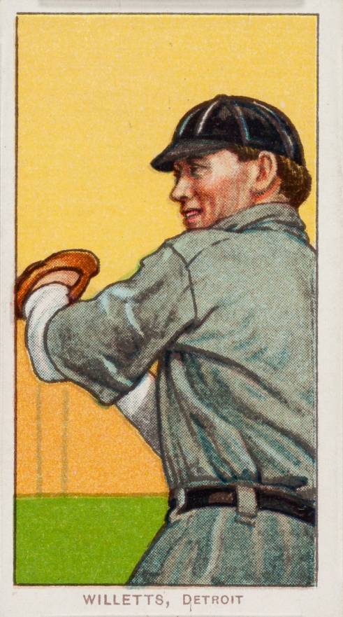 1909 White Borders Cycle 460 Willetts, Detroit #511 Baseball Card