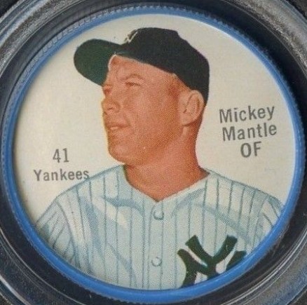 1962 Shirriff Coins Mickey Mantle #41 Baseball Card
