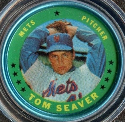 1971 Topps Coins Tom Seaver #127 Baseball Card