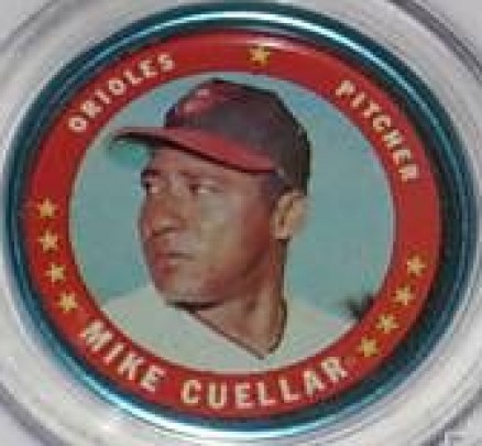 1971 Topps Coins Mike Cuellar #150 Baseball Card
