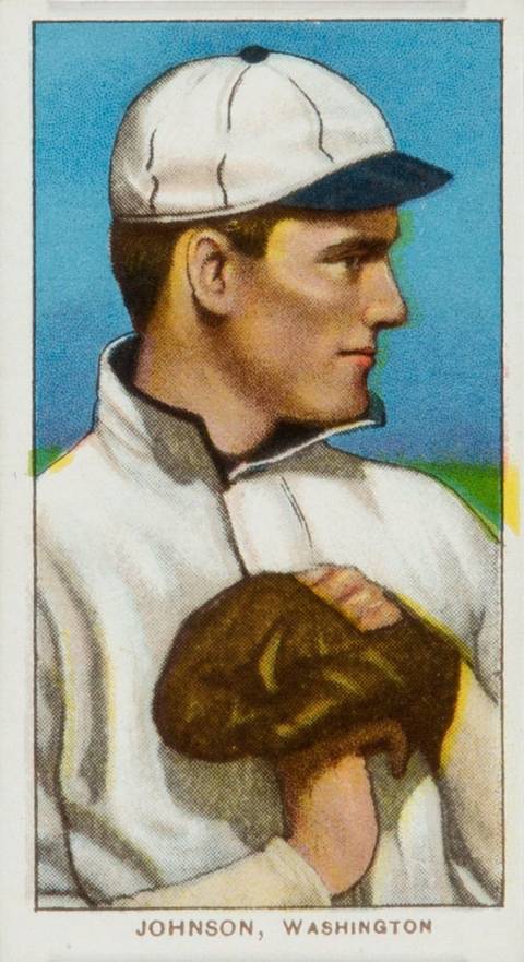 1909 White Borders Cycle 460 Johnson, Washington #235 Baseball Card