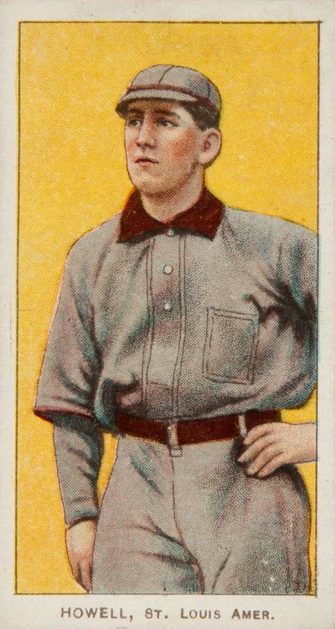 1909 White Borders Cycle 460 Howell, St. Louis Amer. #222 Baseball Card