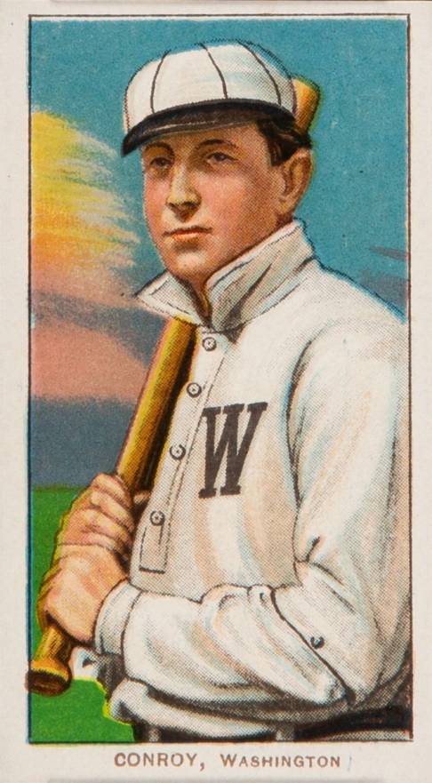 1909 White Borders Cycle 460 Conroy, Washington #105 Baseball Card