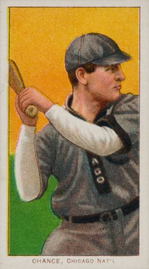 1909 White Borders Cycle 460 Chance, Chicago Nat'L #77 Baseball Card