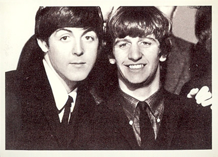 1964 Beatles Movie Paul and Ringo pose... #6 Non-Sports Card