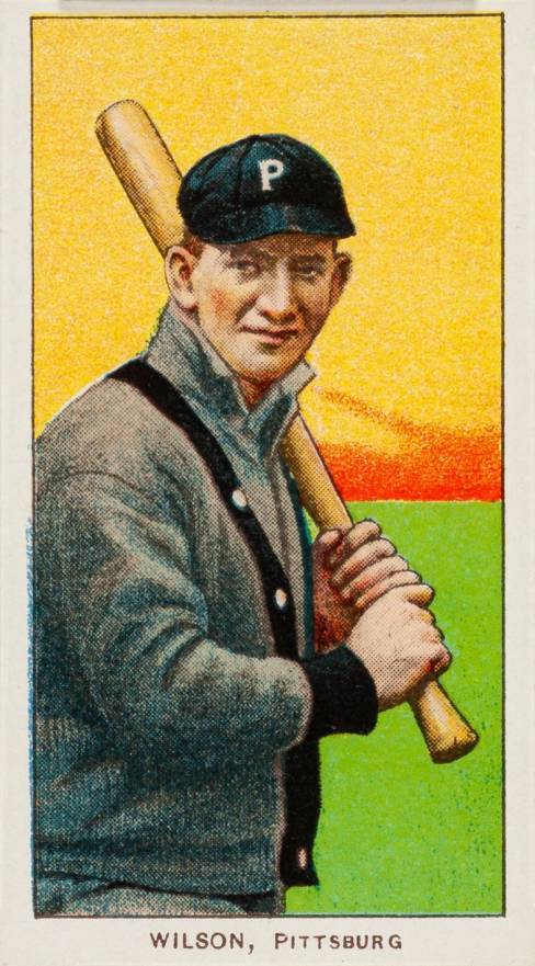 1909 White Borders Cycle 350 Wilson, Pittsburgh #516 Baseball Card