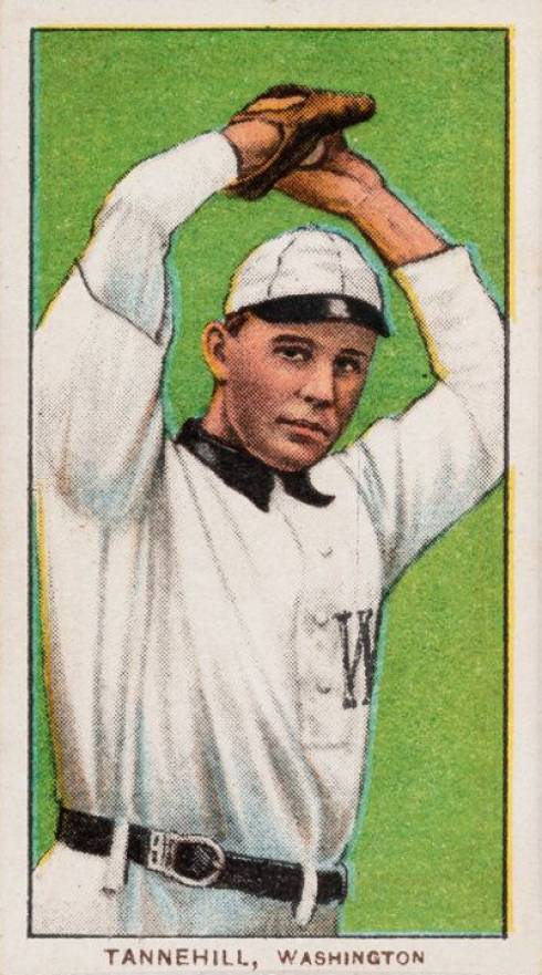 1909 White Borders Cycle 350 Tannehill, Washington #476 Baseball Card