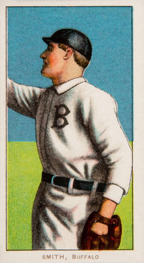 1909 White Borders Cycle 350 Smith, Buffalo #451 Baseball Card