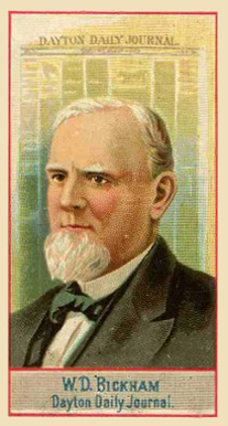 1888 Allen & Ginter American Editors-Small W.D. Bickham #11 Non-Sports Card