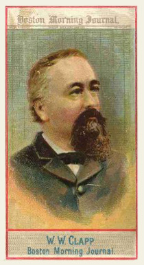 1888 Allen & Ginter American Editors-Small W.W. Clapp #13 Non-Sports Card