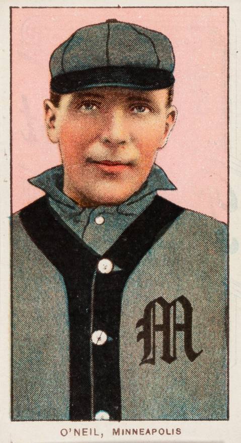 1909 White Borders Cycle 350 O'Neil, Minneapolis #370 Baseball Card