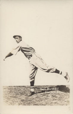 1933 Worch Cigar Carl Hubbell # Baseball Card