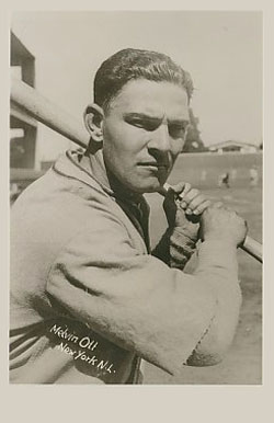 1933 Worch Cigar Melvin Ott # Baseball Card