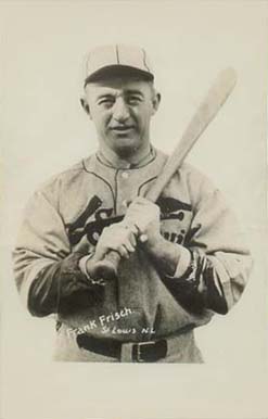 1933 Worch Cigar Frank Frisch # Baseball Card