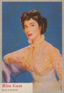 1953 Who-Z-at Star? Rita Gam #60 Non-Sports Card