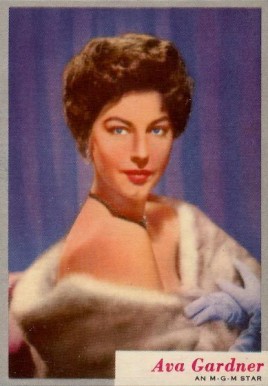 1953 Who-Z-at Star? Ava Gardner #45 Non-Sports Card