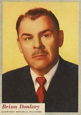 1953 Who-Z-at Star? Brian Donlevy #1 Non-Sports Card