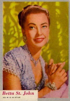 1953 Who-Z-at Star? Betta St. John #24 Non-Sports Card