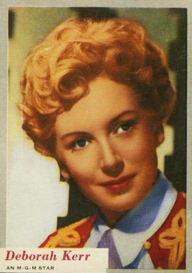 1953 Who-Z-at Star? Deborah Kerr #27 Non-Sports Card