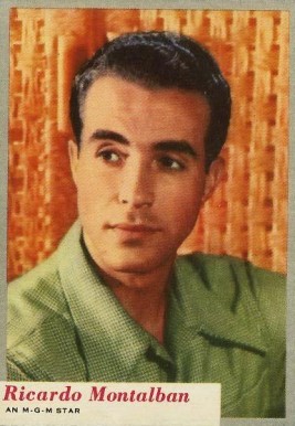 1953 Who-Z-at Star? Ricardo Montalban #34 Non-Sports Card