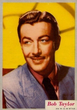 1953 Who-Z-at Star? Robert Taylor #47 Non-Sports Card