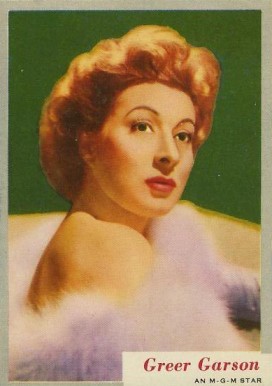 1953 Who-Z-at Star? Greer Garson #55 Non-Sports Card
