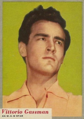 1953 Who-Z-at Star? Vittorio Gassman #59 Non-Sports Card