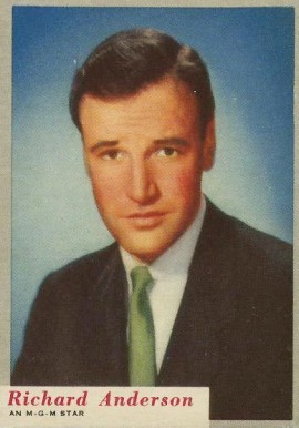 1953 Who-Z-at Star? Richard Anderson #71 Non-Sports Card
