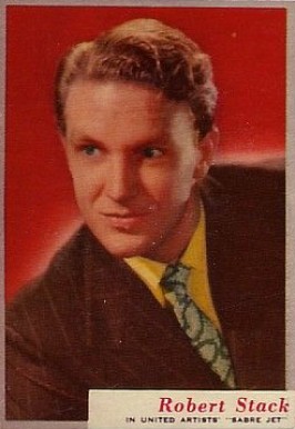 1953 Who-Z-at Star? Robert Stack #75 Non-Sports Card