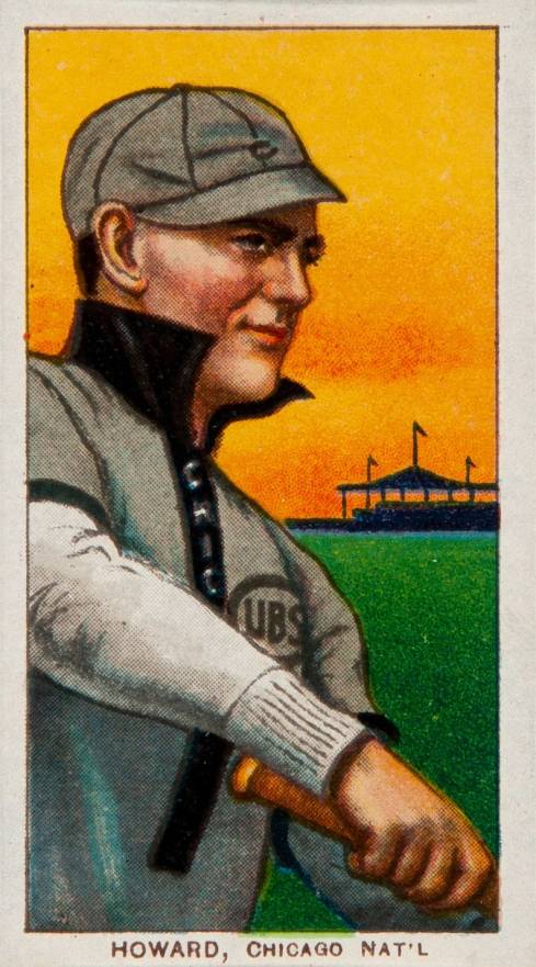 1909 White Borders Cycle 350 Howard, Chicago Nat'L #220 Baseball Card