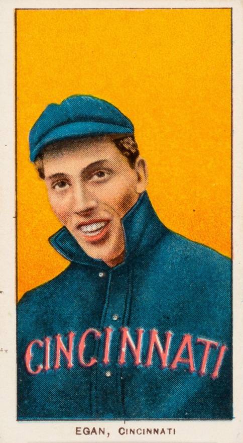 1909 White Borders Cycle 350 Egan, Cincinnati #159 Baseball Card