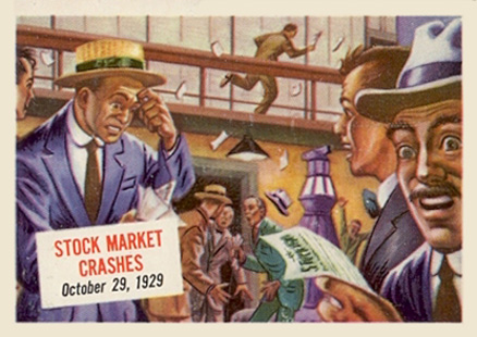 1954 Topps Scoop Stock Market Crashes #54 Non-Sports Card