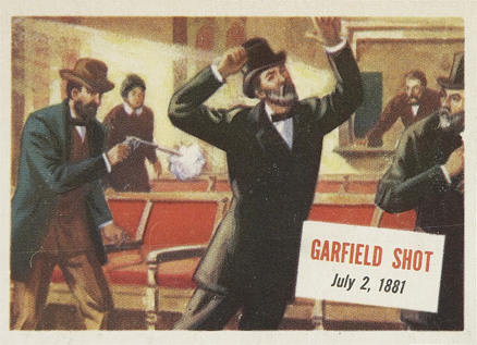 1954 Topps Scoop Garfield shot #9 Non-Sports Card