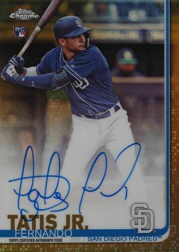 2019 Topps Chrome Rookie Autographs Fernando Tatis Jr. #RA-FT Baseball Card