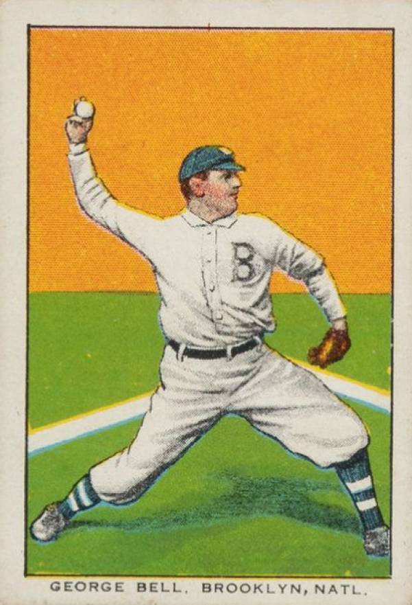 1911 General Baking George Bell # Baseball Card