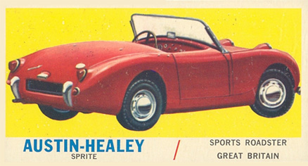 1961 Topps Sports Cars Austin-Healey Sprite #20 Non-Sports Card