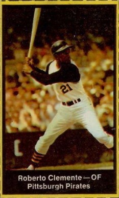 1969 Nabisco Team Flakes Roberto Clemente # Baseball Card