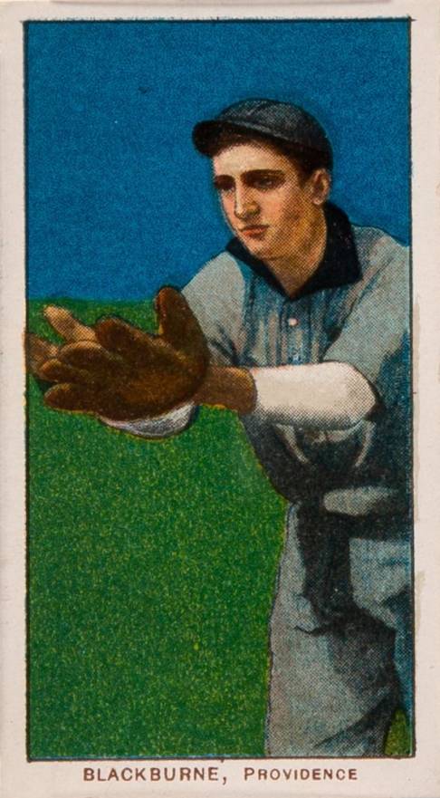 1909 White Borders Cycle 350 Blackburne, Providence #42 Baseball Card