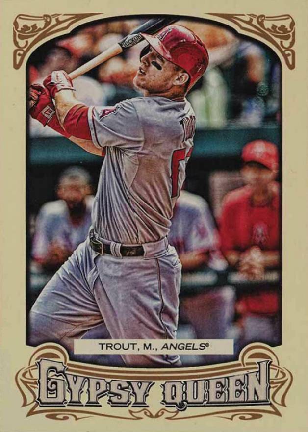 2014 Topps Gypsy Queen Mike Trout #349 Baseball Card