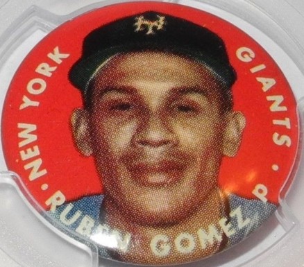 1956 Topps Pins Ruben Gomez # Baseball Card