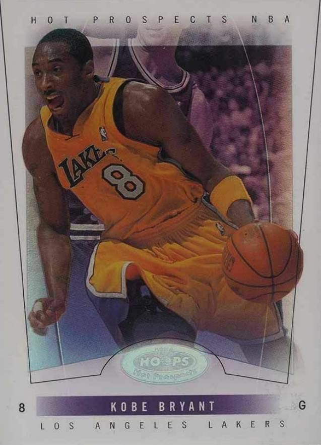 2004 Hoops Hot Prospects Kobe Bryant #65 Basketball Card
