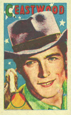 1959 Menko Western Television Clint Eastwood # Non-Sports Card